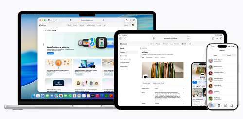 آبل تعيد تشكيل أدوات الأعمال بإطلاق منصة Apple Business الشاملة
