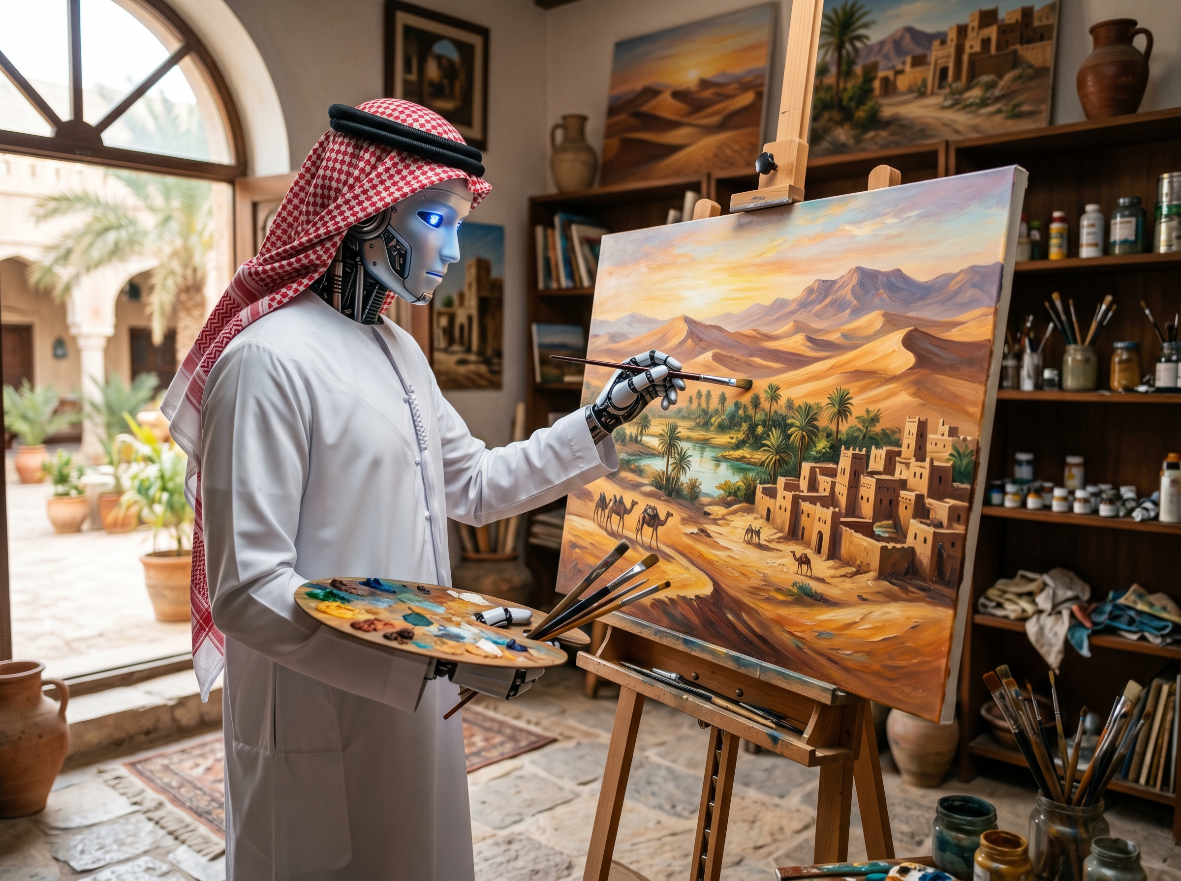 بيكاسو الخليج - أفضل موقع ذكاء اصطناعي عربي