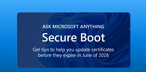 مايكروسوفت تبدأ إنهاء شهادات Secure Boot القديمة في ويندوز خلال يونيو 46 مايكروسوفت تبدأ إنهاء شهادات Secure Boot القديمة في ويندوز خلال يونيو