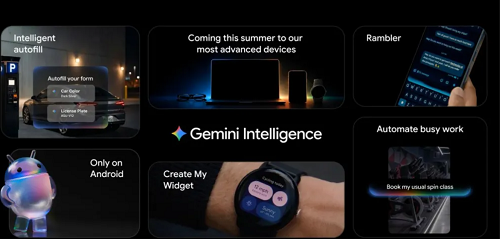 سامسونج قد تحصل أولًا على مزايا Gemini Intelligence عبر هواتفها القابلة للطي