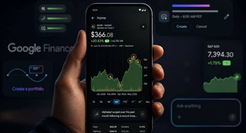 جوجل توسع خدماتها المالية بإطلاق تطبيق Google Finance للهواتف الذكية 32 جوجل توسع خدماتها المالية بإطلاق تطبيق Google Finance للهواتف الذكية