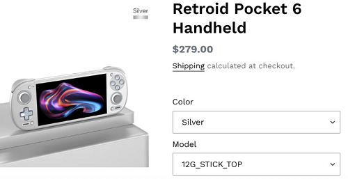 ريترود تعيد إطلاق Retroid Pocket 6 بذاكرة أكبر وسعة تخزين أقل مع الحفاظ على السعر 42 ريترود تعيد إطلاق Retroid Pocket 6 بذاكرة أكبر وسعة تخزين أقل مع الحفاظ على السعر