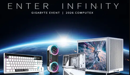غيغابايت تكشف منظومة "ENTER INFINITY".. أجهزة ألعاب وذكاء اصطناعي تعيد تعريف الأداء