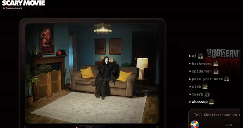 موقع تفاعلي جديد يتيح التحكم بشخصية غوست فيس احتفالًا بإطلاق Scary Movie 6 32 موقع تفاعلي جديد يتيح التحكم بشخصية غوست فيس احتفالًا بإطلاق Scary Movie 6