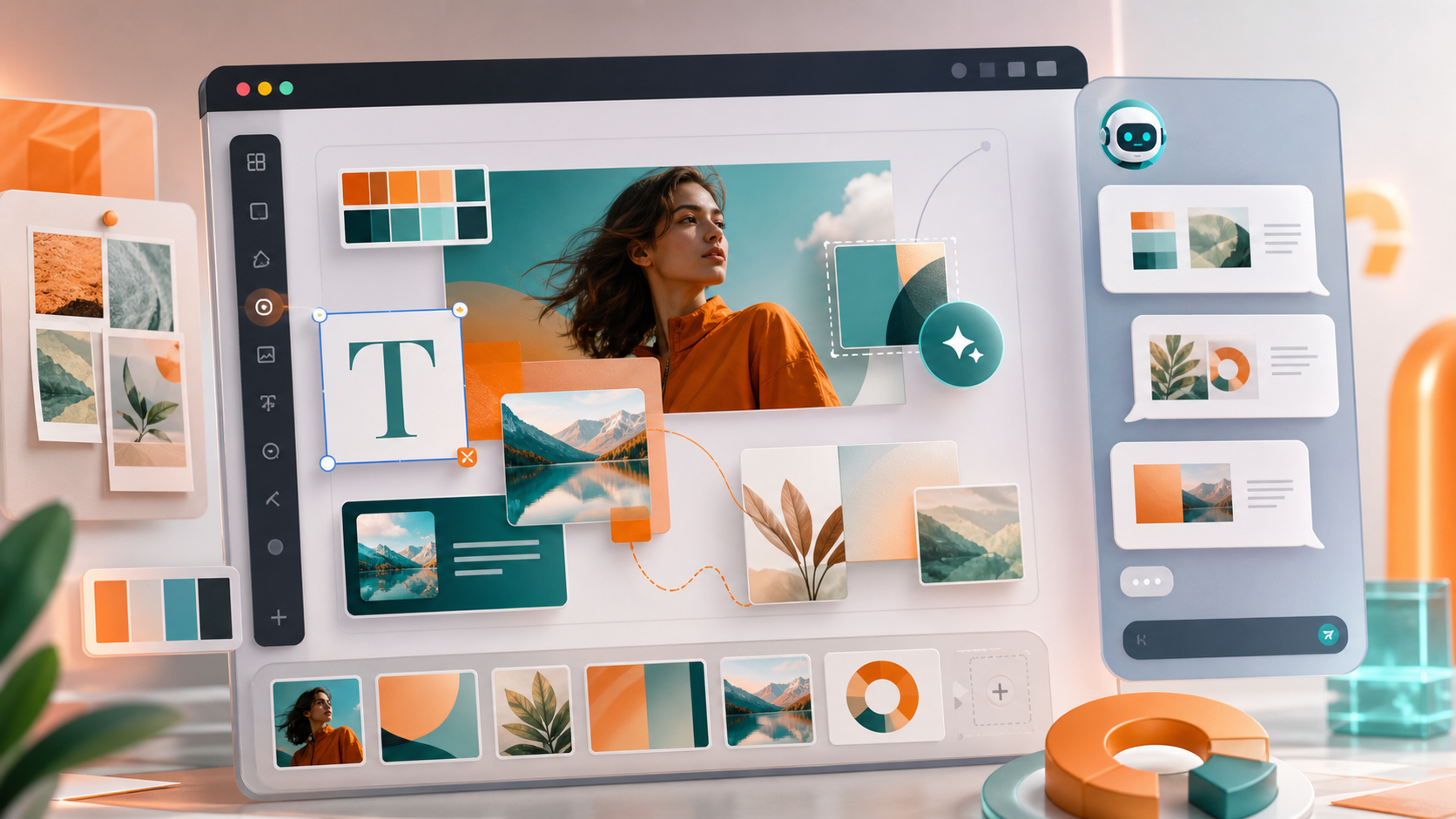 واجهة Canva AI 2.0 في مراجعة توضح أدوات التصميم الذكي