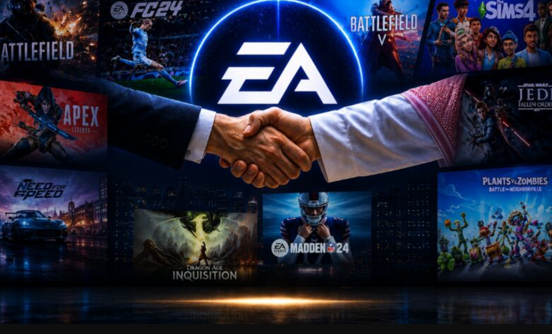 استحواذ صندوق الاستثمارات العامة على EA بقيمة 55 مليار دولار