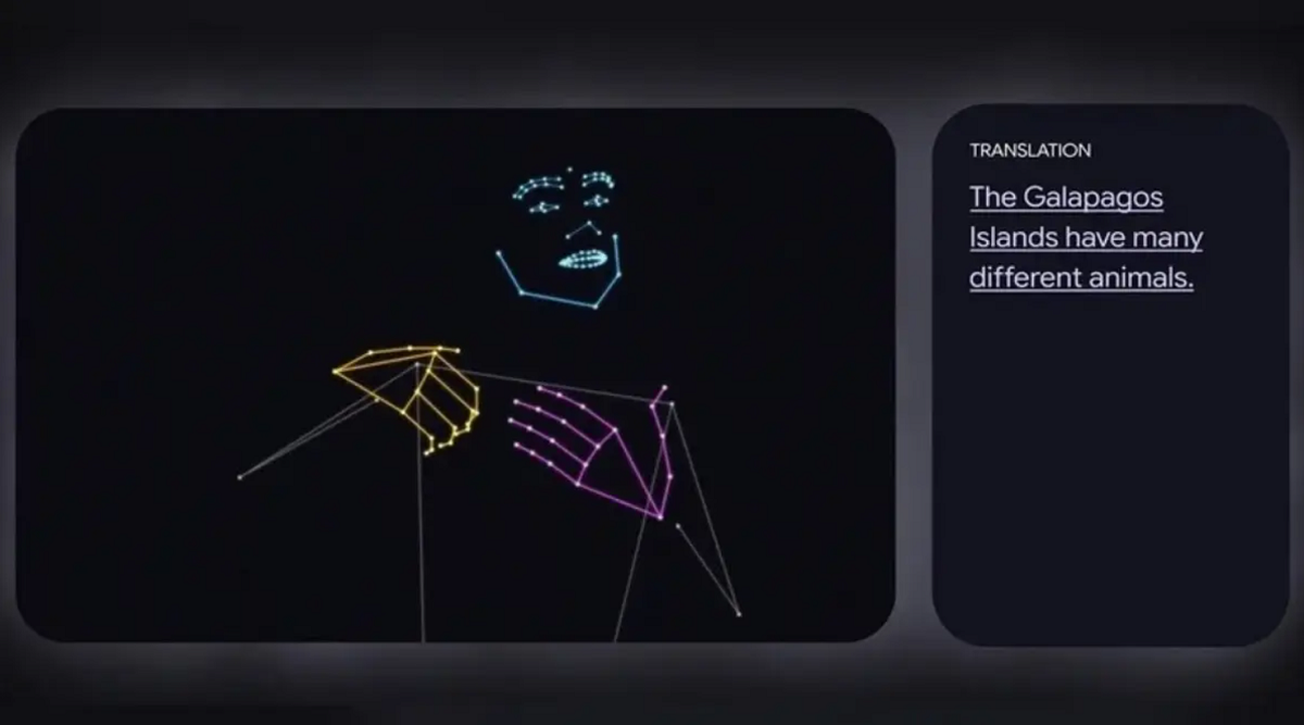 ترجمة لغة الإشارة إلى نص تصل إلى بيكسل 11 بتقنية ذكاء اصطناعي جديدة