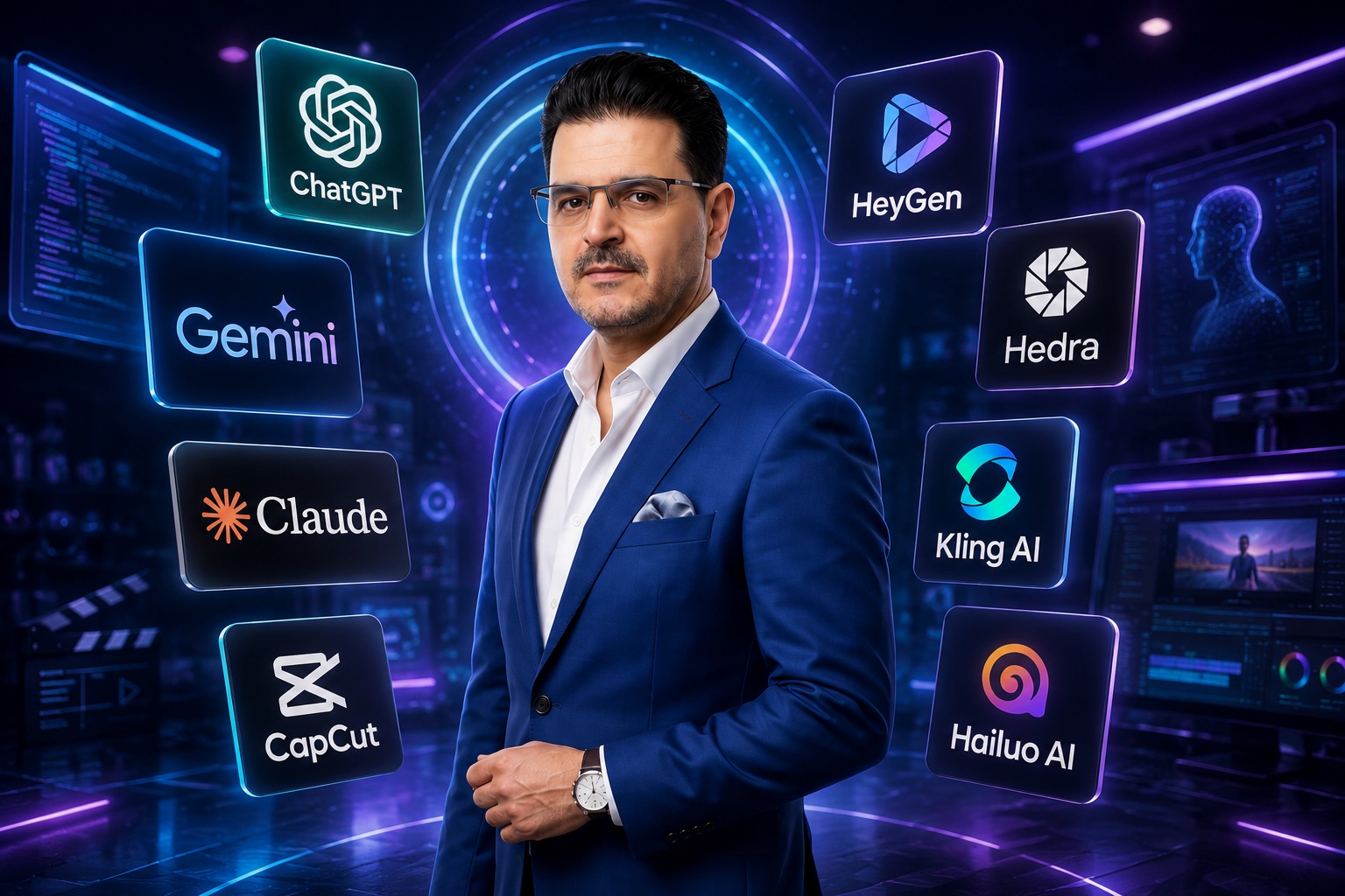 عمر الشال مؤسس أكاديمية عمر الشال لتعليم الذكاء الاصطناعي وصناعة المحتوى