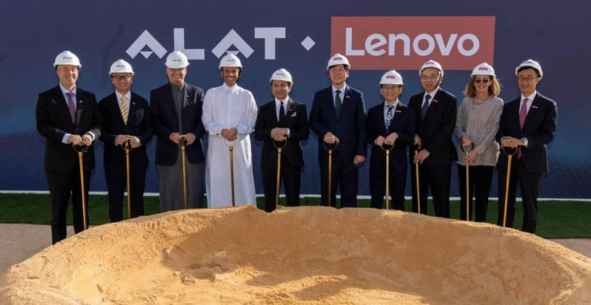 أول حاسوب محمول مصنع في السعودية. لينوفو تكشف إنجاز جديد خلال LEAP 2026