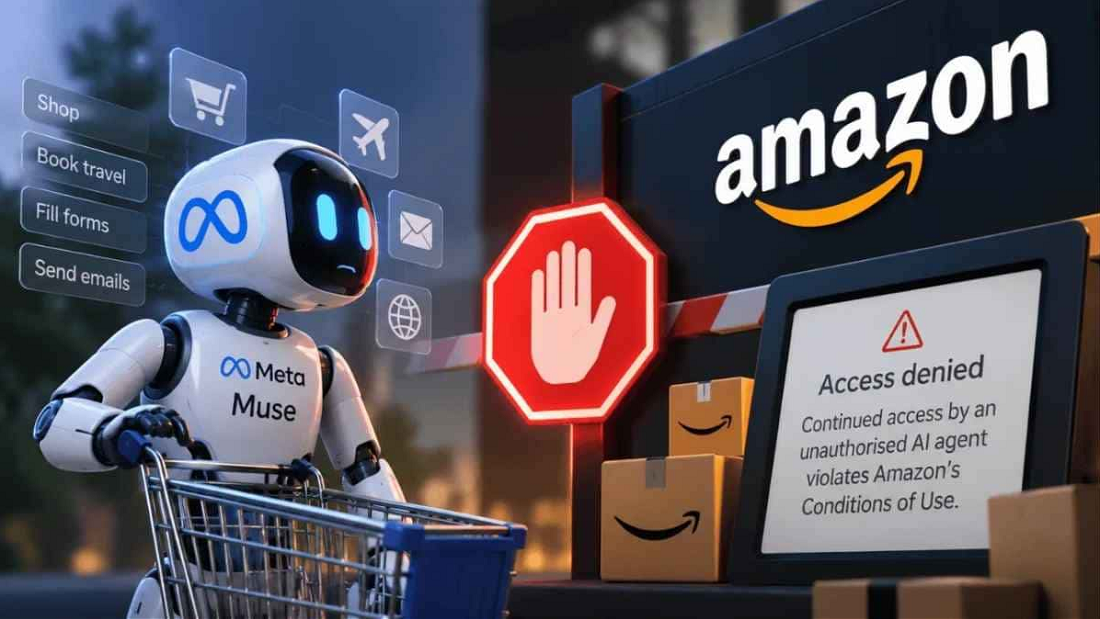 ميوز على أمازون. لماذا حظرت الشركة وكيل ميتا للذكاء الاصطناعي من التسوق؟
