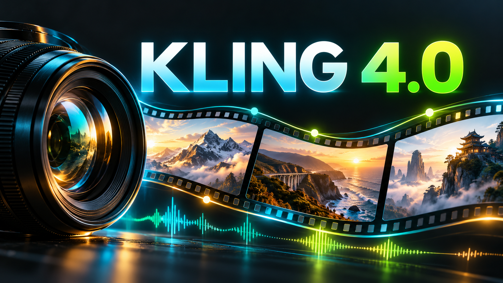 صورة توضيحية لتوليد الفيديو بالذكاء الاصطناعي باستخدام Kling 4.0