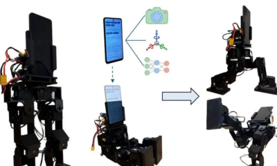 روبوت PhoneBot يحول هاتف أندرويد قديم إلى روبوت بشري منخفض التكلفة