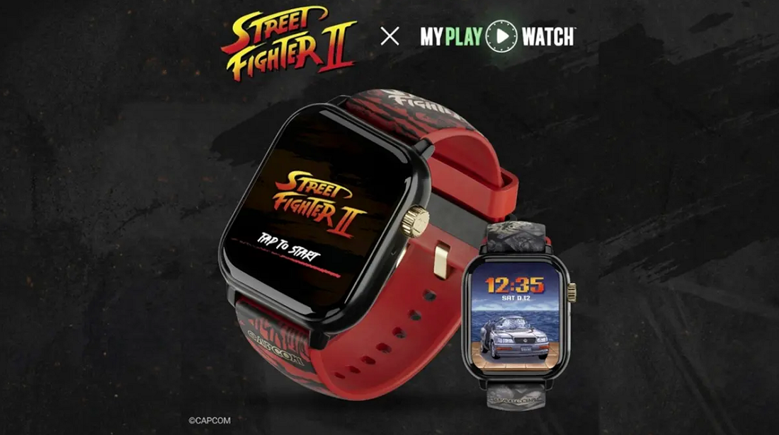 ساعة ألعاب Street Fighter II بسعر 80 دولارًا. خض معارك الأركيد من معصمك