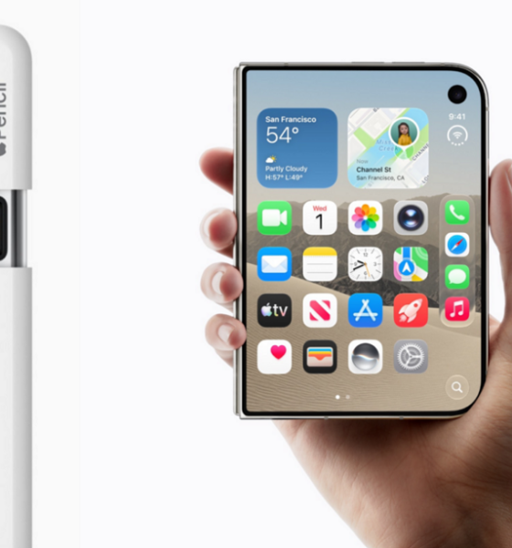 هاتف iPhone Duo يدعم قلم Apple Pencil مع تحديث iOS 27.2